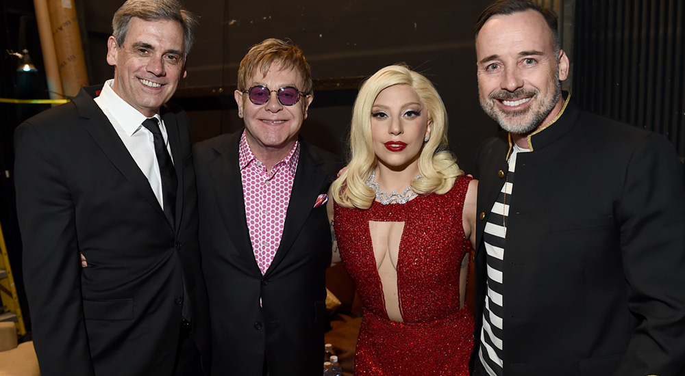 Lady Gaga honors Elton John at Geffen Playhouse Fundraiser