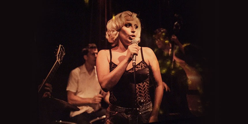 Lady Gaga surprises crowd at Copenhagen's oldest jazz club