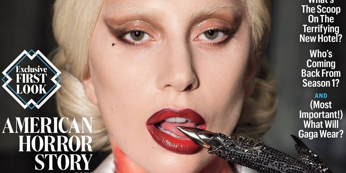 Lady Gaga covers Entertainment Weekly as The Countess