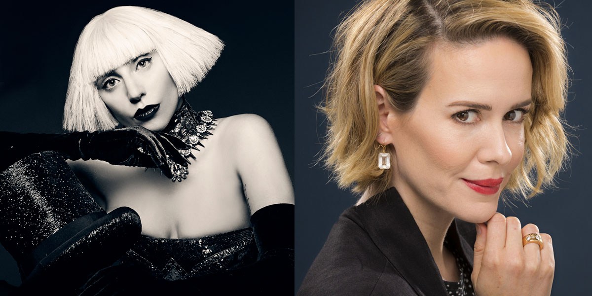 Sarah Paulson says she needs to tone down her fangirling over Lady Gaga
