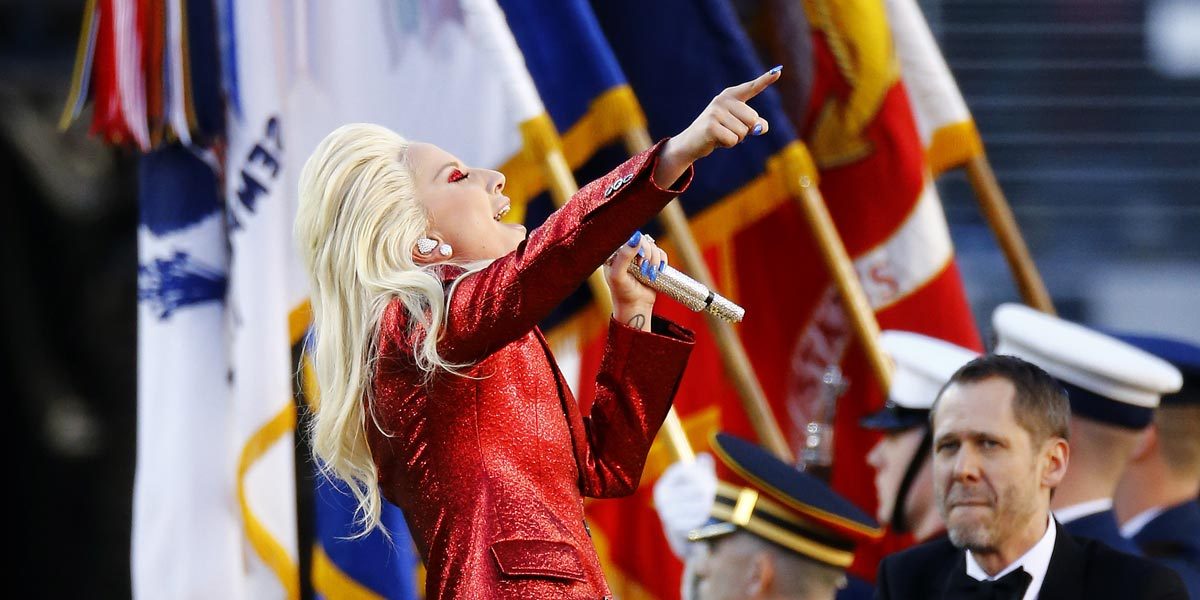 Celebrities react to Lady Gaga's Super Bowl performance