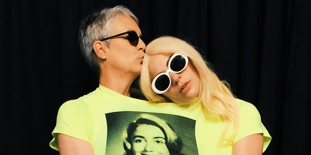 Lady Gaga and Jamie Lee Curtis team up to promote Hillary Clinton