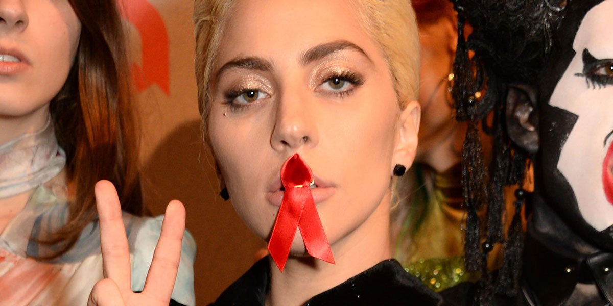 Lady Gaga Attends Elton John AIDS Foundation Dinner In London