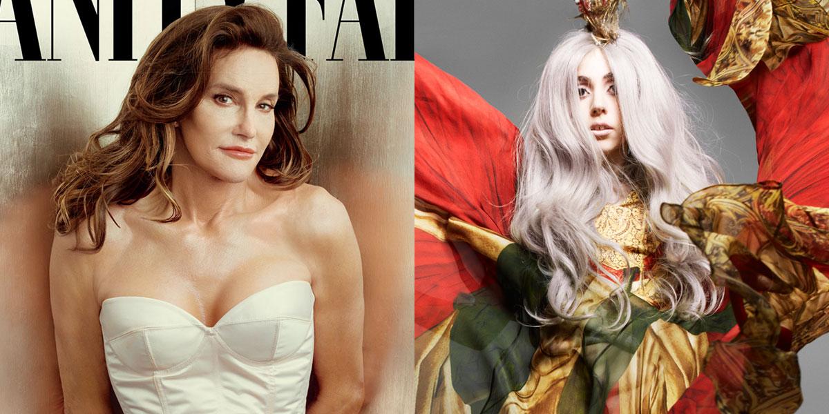 Lady Gaga reacts to Caitlyn Jenner's Vanity Fair cover debut