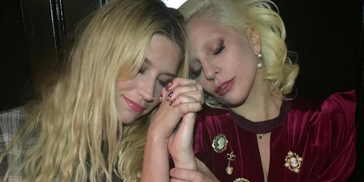 Lady Gaga meets up with Kesha, posts sweet moment on social media