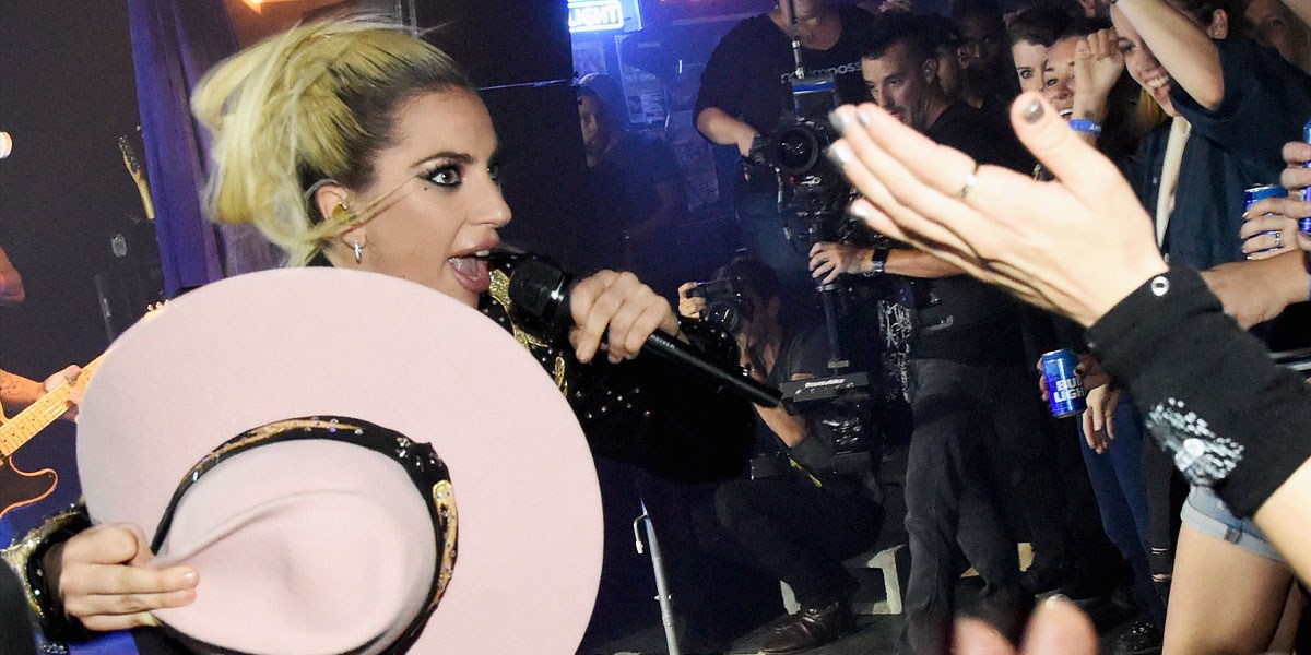 Lady Gaga Performs Three New Songs At Nashville Dive Bar