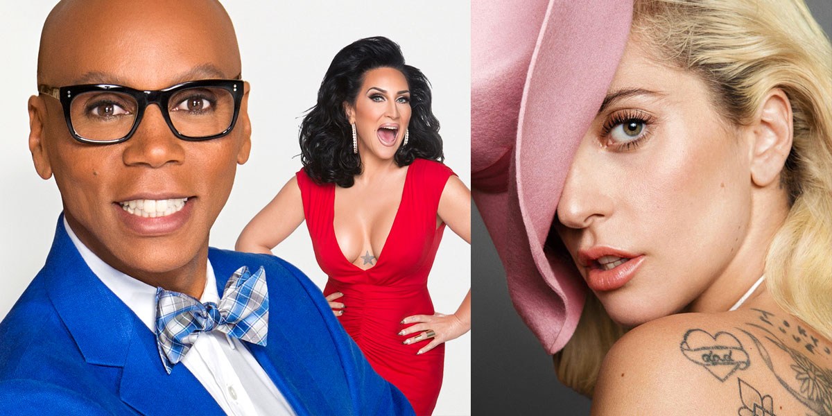 Lady Gaga Joins RuPaul And Michelle Visage On 'What's The Tee?'