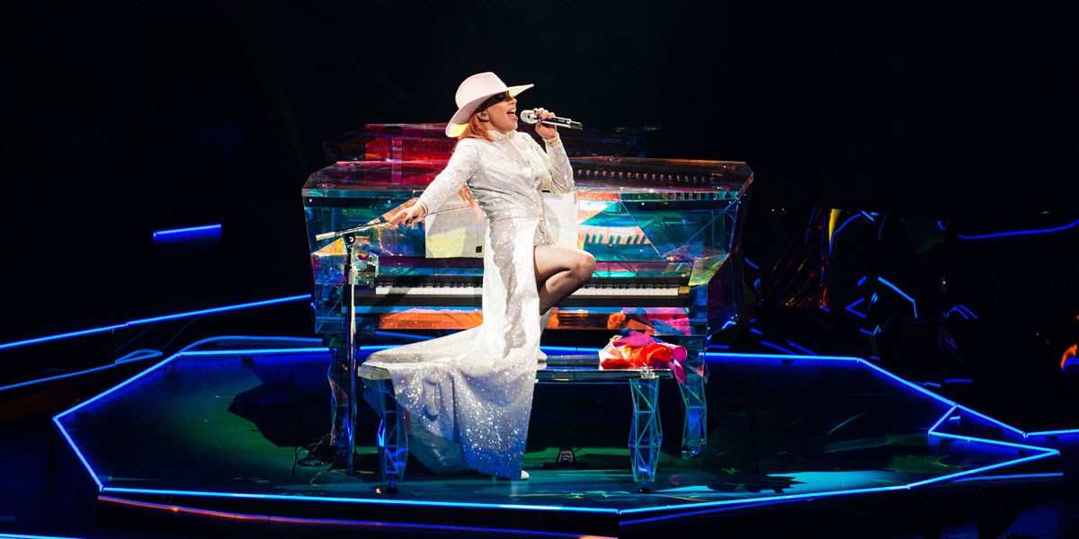 Lady Gaga Performs at Joanne World Tour in Los Angeles