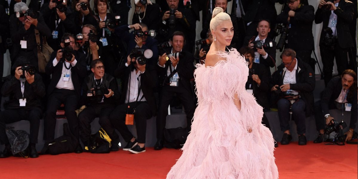 Lady Gaga Stuns In Valentino At Venice Film Festival Red Carpet